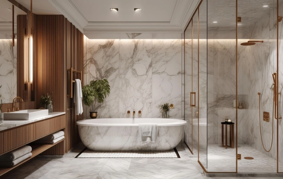 Carrelage Salle de Bain 2025 : Les Tendances à Adopter dans Vos Chalets de Savoie